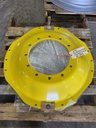 12-Hole Waffle Wheel (Groups of 3 bolts) Center for 38"-54" Rim, John Deere Yellow
