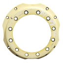 12-Hole Waffle Wheel (Groups of 2 bolts) Center for 28"-30" Rim, John Deere Yellow