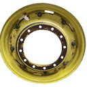 12-Hole Rim with Clamp/Loop Style Center for 30" Rim, John Deere Yellow