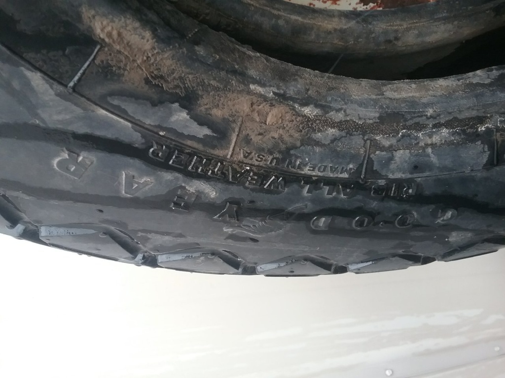 6.00/-14 Goodyear Farm Rib All Weather I-1, E (10 Ply) 99%