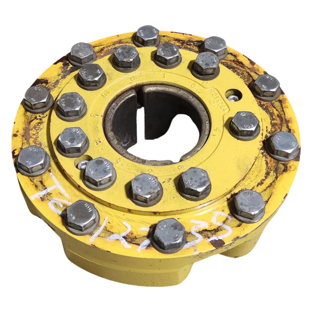 10-Hole Wedg-Lok OE Style, 4.725" (120.015mm) axle, John Deere Yellow