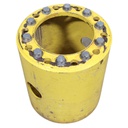 12-Hole 19.5"L Sprayer Extension, John Deere Yellow