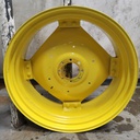 8-Hole Rim with Clamp/U-Clamp (groups of 2 bolts) Center for 38"-54" Rim, John Deere Yellow