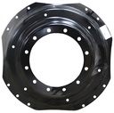 12-Hole Waffle Wheel (Groups of 3 bolts, w/weight holes) Center for 38"-54" Rim, Black