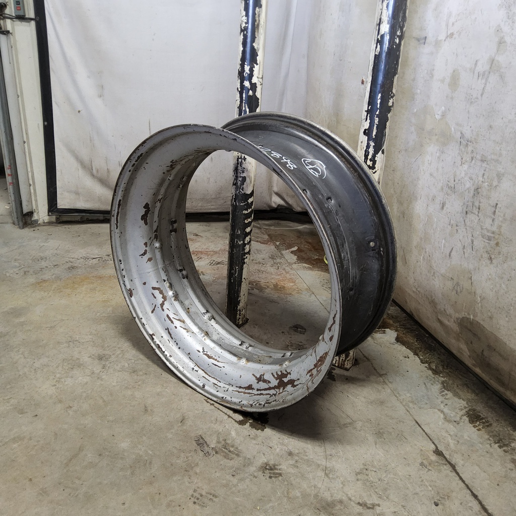16"W x 42"D, Case IH Silver Mist Double Bevel 42" Cast