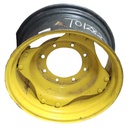 12"W x 24"D, John Deere Yellow 8-Hole Rim with Clamp/U-Clamp (groups of 2 bolts)