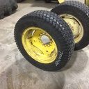 27/8.50-15 Titan Farm Multi Trac C/S NHS  HF-1 on John Deere Yellow 6-Hole Implement 70%
