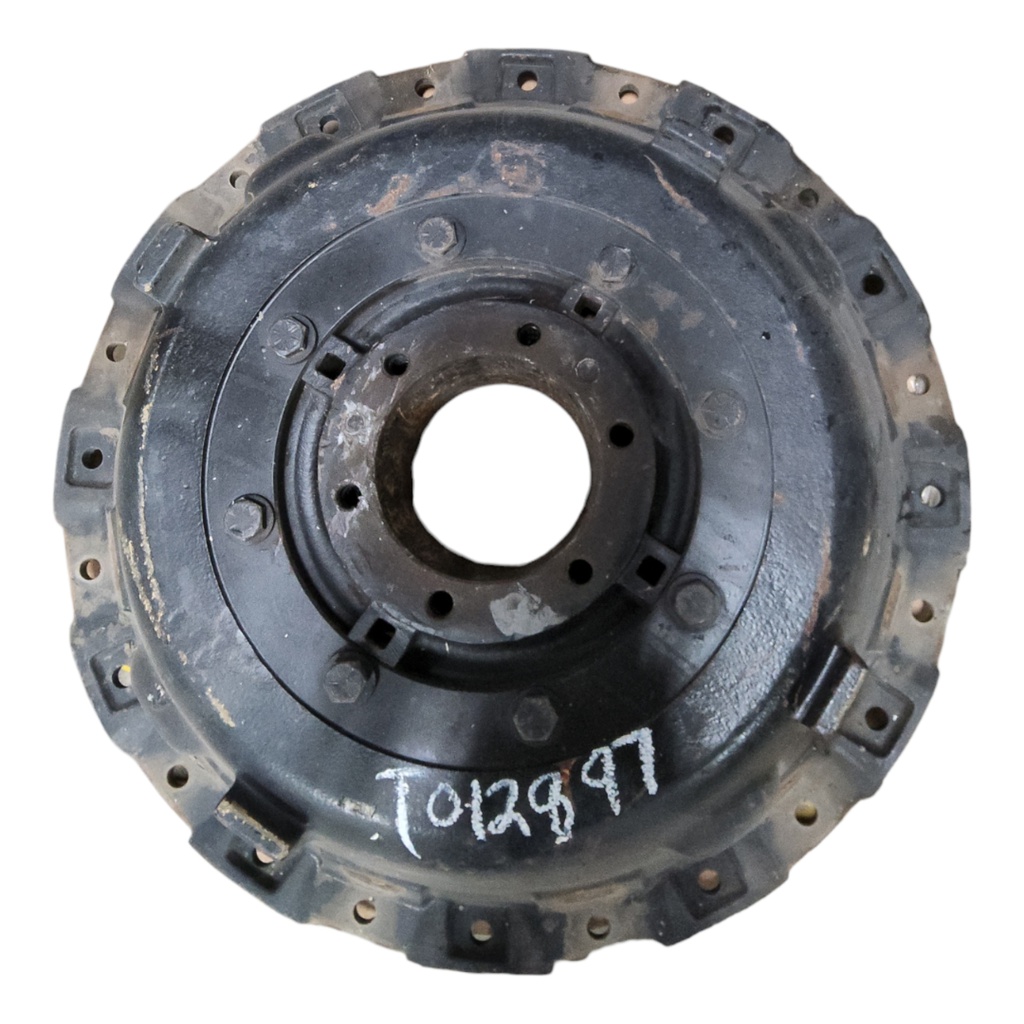 12-Hole Double Bevel 42" Cast Center for 42" Rim, Black