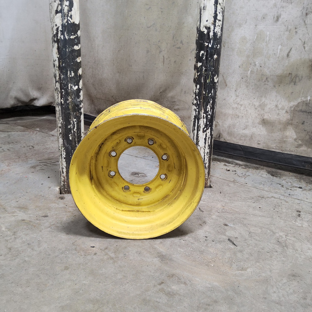 11"W x 18"D, John Deere Yellow 8-Hole Implement
