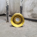 11"W x 18"D, John Deere Yellow 8-Hole Implement