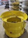 16"W x 46"D, John Deere Yellow 12-Hole Stub Disc