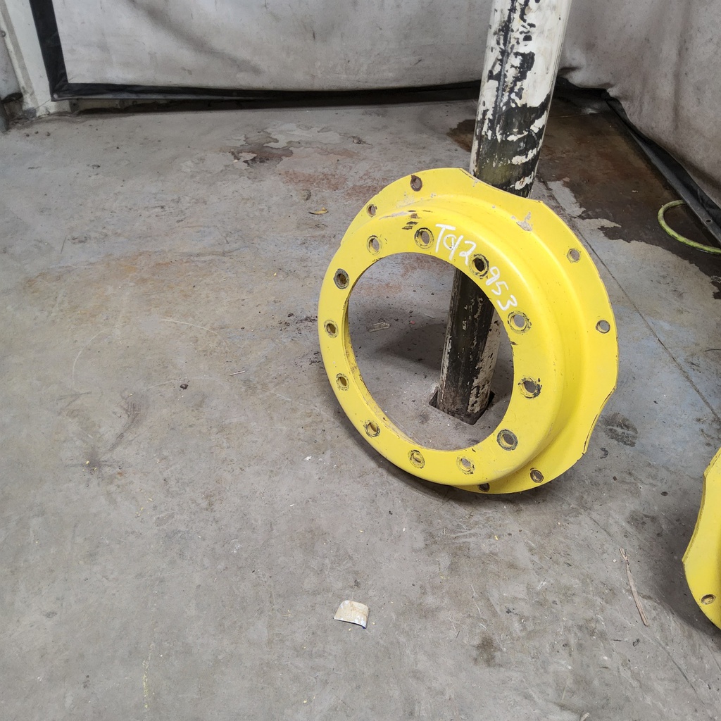 12-Hole Waffle Wheel (Groups of 2 bolts) Center for 34" Rim, John Deere Yellow