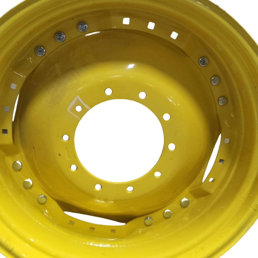 10-Hole Waffle Wheel (Groups of 3 bolts) Center for 34" Rim, John Deere Yellow