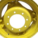 8-Hole Rim with Clamp/U-Clamp (groups of 2 bolts) Center for 24" Rim, John Deere Yellow