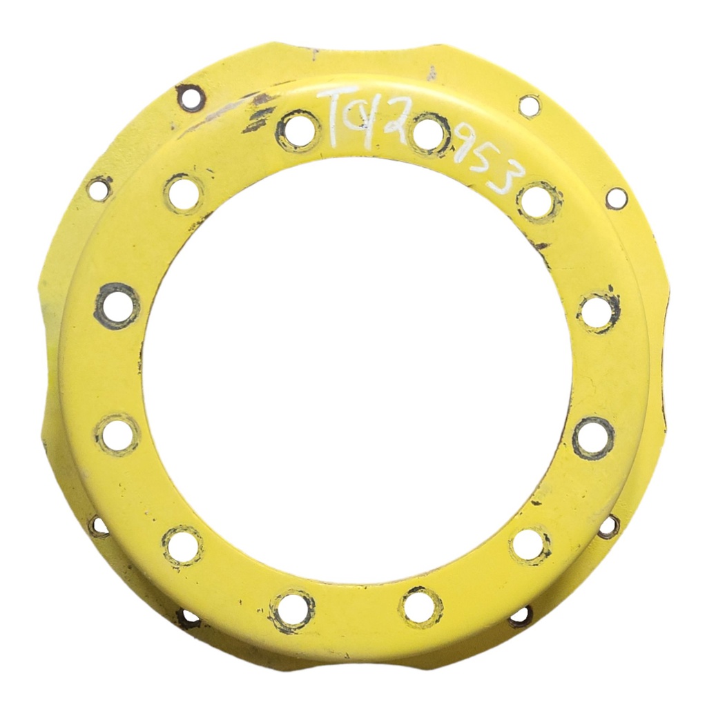 12-Hole Waffle Wheel (Groups of 2 bolts) Center for 28"-30" Rim, John Deere Yellow