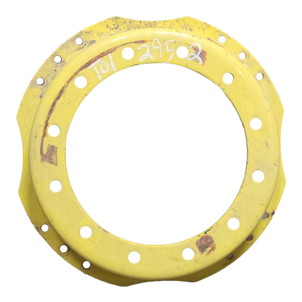 12-Hole Waffle Wheel (Groups of 3 bolts) Center for 28"-30" Rim, John Deere Yellow