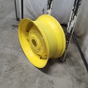 15"W x 34"D, John Deere Yellow 8-Hole Rim with Clamp/U-Clamp (groups of 2 bolts)