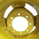 8-Hole Rim with Clamp/U-Clamp (groups of 2 bolts) Center for 24" Rim, John Deere Yellow