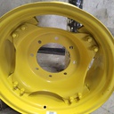 8-Hole Rim with Clamp/U-Clamp (groups of 2 bolts) Center for 24" Rim, John Deere Yellow