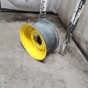 12"W x 24"D, John Deere Yellow 8-Hole Waffle Wheel (Groups of 2 bolts)