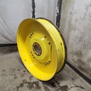 10"W x 50"D, John Deere Yellow 12-Hole Stub Disc (groups of 3 bolts)