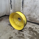 10"W x 34"D, John Deere Yellow 12-Hole Waffle Wheel (Groups of 3 bolts)