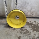 10"W x 34"D, John Deere Yellow 12-Hole Waffle Wheel (Groups of 3 bolts)
