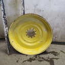 10"W x 50"D, John Deere Yellow 10-Hole Formed Plate W/Weight Holes