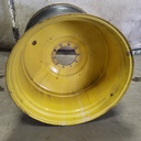 44"W x 46"D, John Deere Yellow 10-Hole Formed Plate W/Weight Holes
