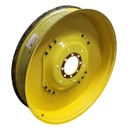 10"W x 50"D, John Deere Yellow 12-Hole Stub Disc (groups of 3 bolts)