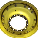 12-Hole Stub Disc Center for 38"-54" Rim, John Deere Yellow