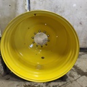 20"W x 42"D, John Deere Yellow 10-Hole Formed Plate W/Weight Holes