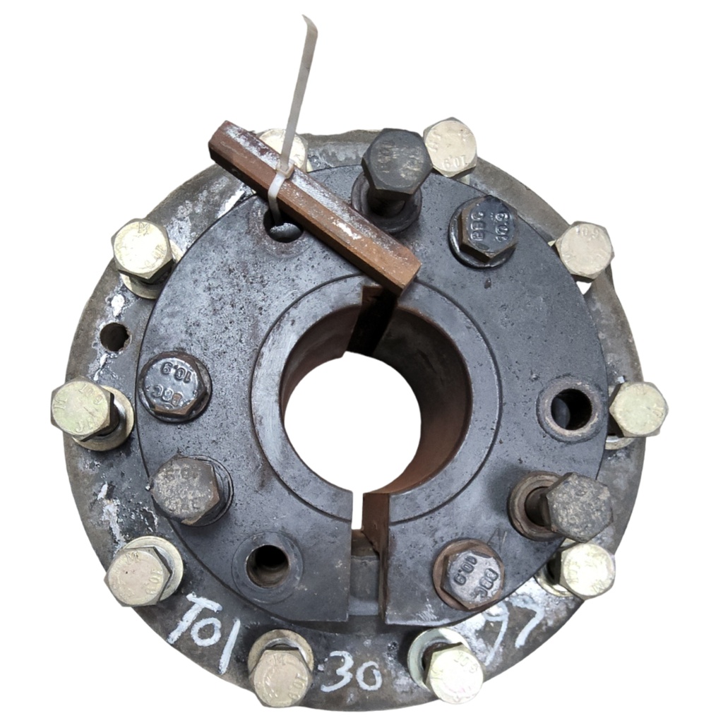 10-Hole Wedg-Lok OE Style, 4" (101.6mm) axle, Black