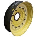 12"W x 54"D, John Deere Yellow 12-Hole Stub Disc