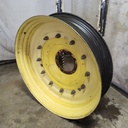 12"W x 54"D, John Deere Yellow 12-Hole Stub Disc