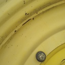 12"W x 54"D, John Deere Yellow 12-Hole Stub Disc