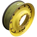 12"W x 38"D, John Deere Yellow 12-Hole Stub Disc
