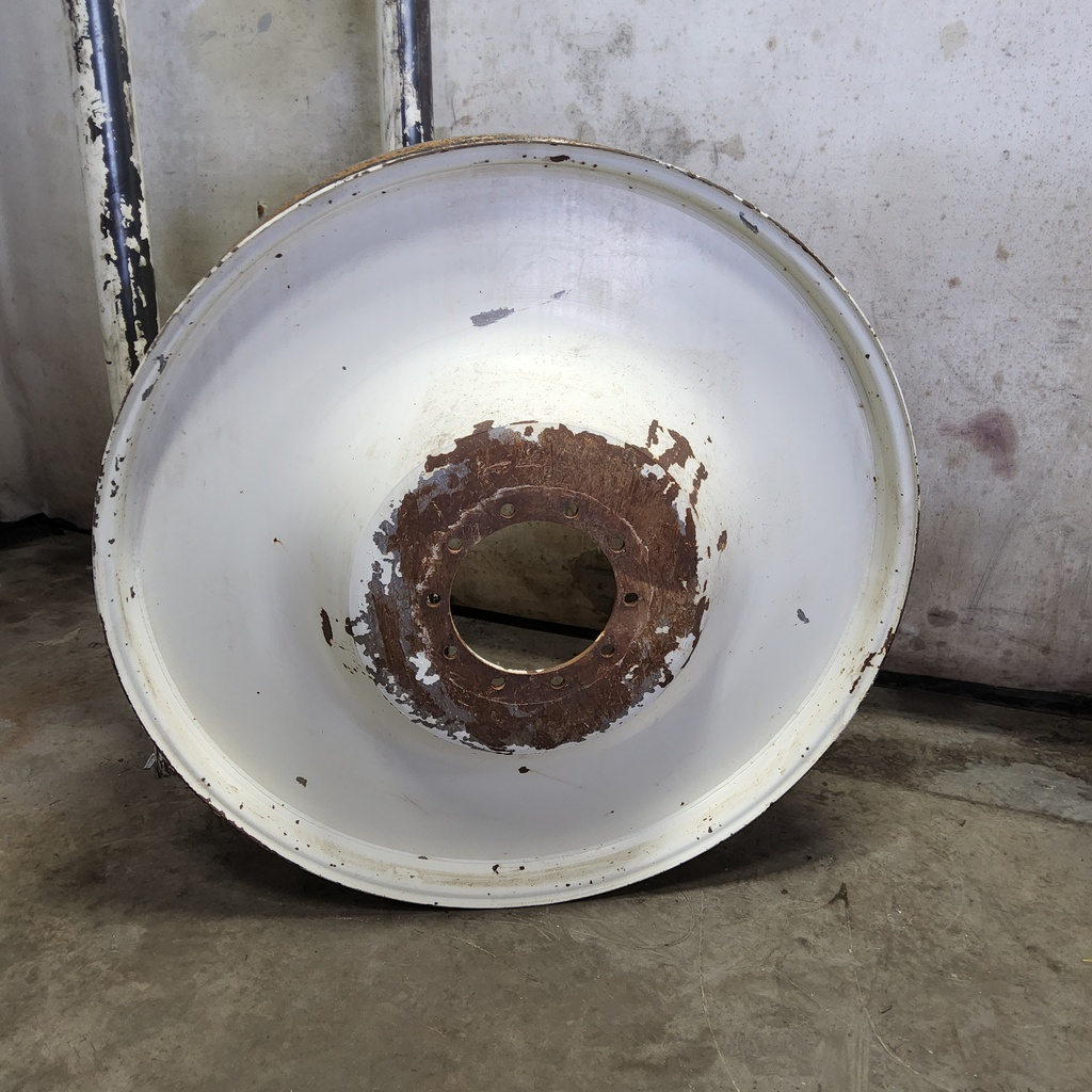 10"W x 54"D, Off White 10-Hole Spun Disc