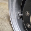 15"W x 30"D, Case IH Silver Mist 8-Hole Rim with Clamp/Loop Style