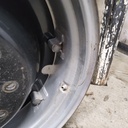 15"W x 30"D, Case IH Silver Mist 8-Hole Rim with Clamp/Loop Style