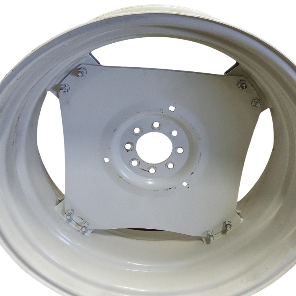 8-Hole Rim with Clamp/U-Clamp (groups of 2 bolts) Center for 38"-54" Rim, Off White