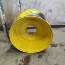 27"W x 38"D, John Deere Yellow 10-Hole Formed Plate W/Weight Holes