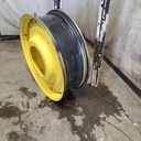 12"W x 38"D, John Deere Yellow 12-Hole Waffle Wheel (Groups of 3 bolts)