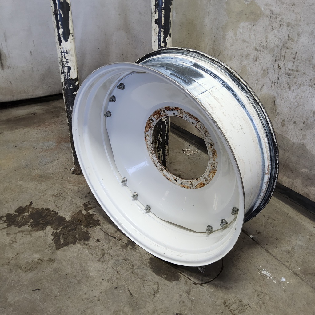 12"W x 38"D, Off White 12-Hole Waffle Wheel (Groups of 3 bolts)