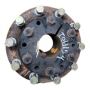 10-Hole Wedg-Lok OE Style, 4" (101.6mm) axle, Black