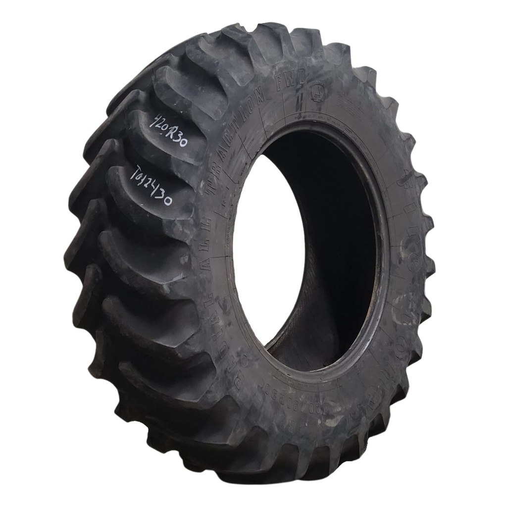 420/90R30 Firestone Radial All Traction FWD R-1 142B 65%