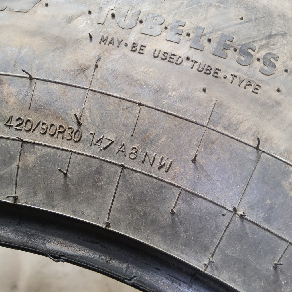 420/90R30 Alliance 842 Farm Pro R-1W 147B 85%