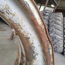 18"W x 42"D, Case IH Silver Mist 0-Hole Double Bevel 38" Cast