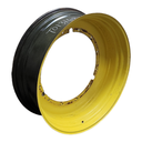 16"W x 46"D, John Deere Yellow 12-Hole Stub Disc