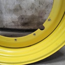 16"W x 46"D, John Deere Yellow 12-Hole Stub Disc